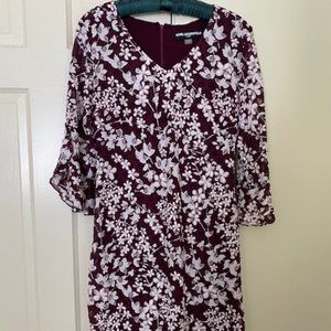 Karl Lagerfeld Paris Lace Knit Dress